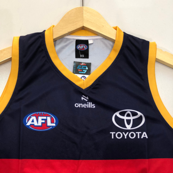 A D E L A I D E CROWS MEN'S HOME G U E R N S E Y | MENS CUSTOM REPLICA SINGLET