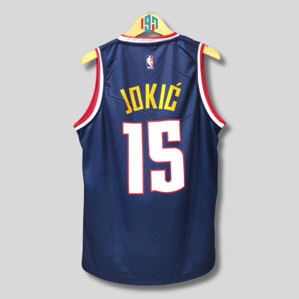 DENVER NUGGETS NIKOLA JOKIC 15 | MEN’S BLACK JERSEY REPLICA