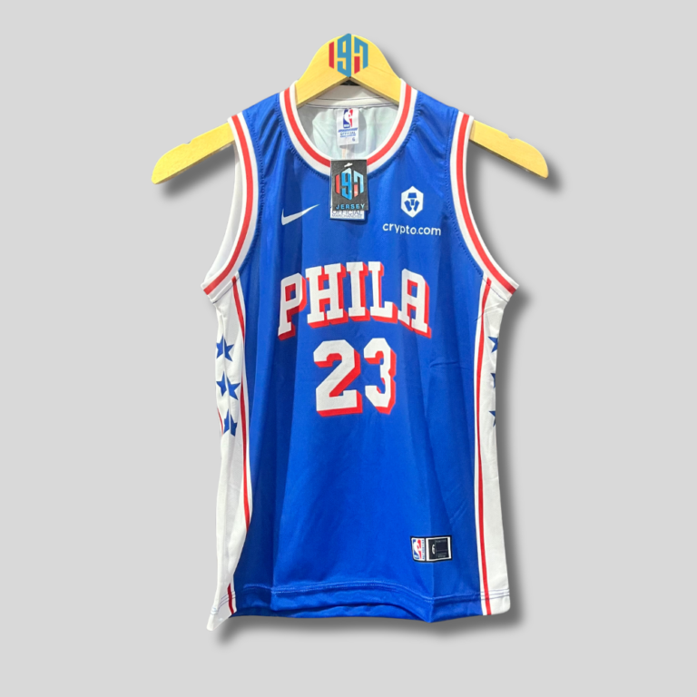 PHILADELPHIA 76ers LeBron JAMES #23 | KID’S CUSTOM JERSEY BLUE REPLICA JERSEY